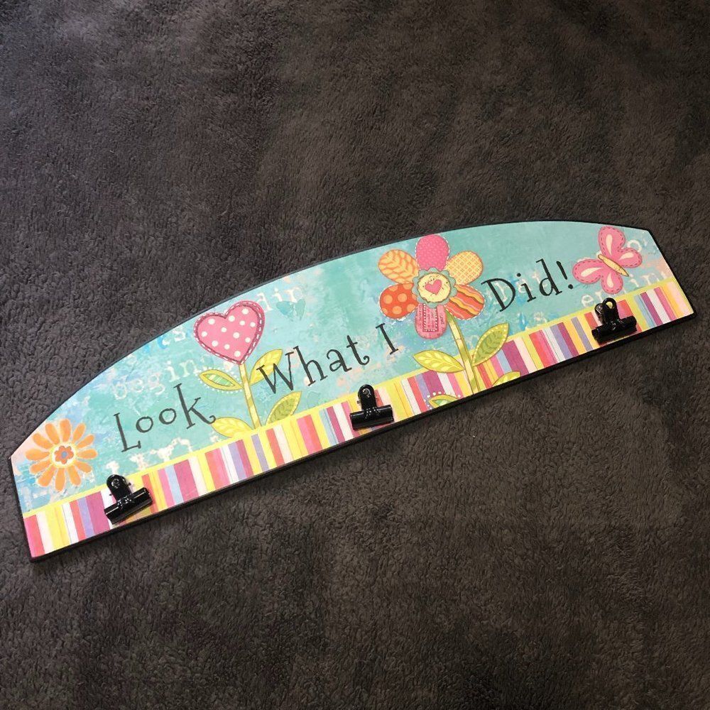Hobby Lobby "Look What I Did!" Clip Board